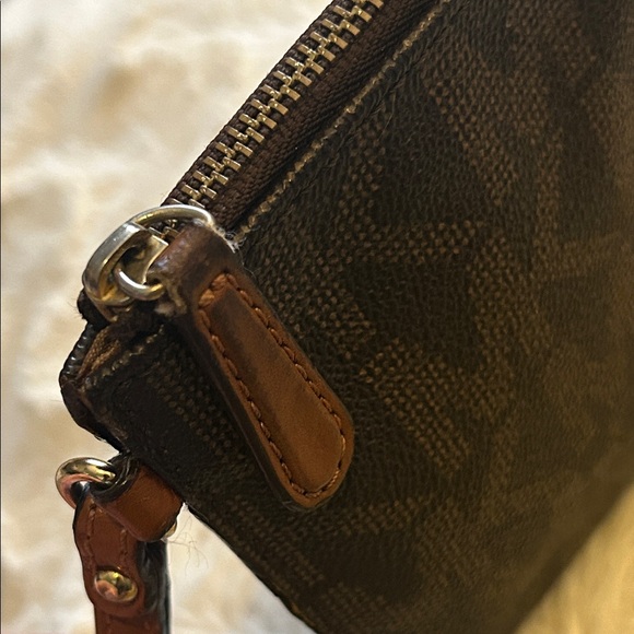 Michael Kors Fulton Monogram Clutch Wristlet - Picture 5 of 7